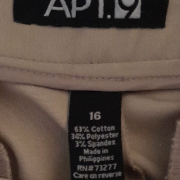 Apt. 9 Tan Skirt Size 16 - Picture 6 of 8